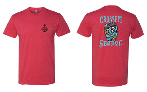 Seadog Pirate T Shirt Red