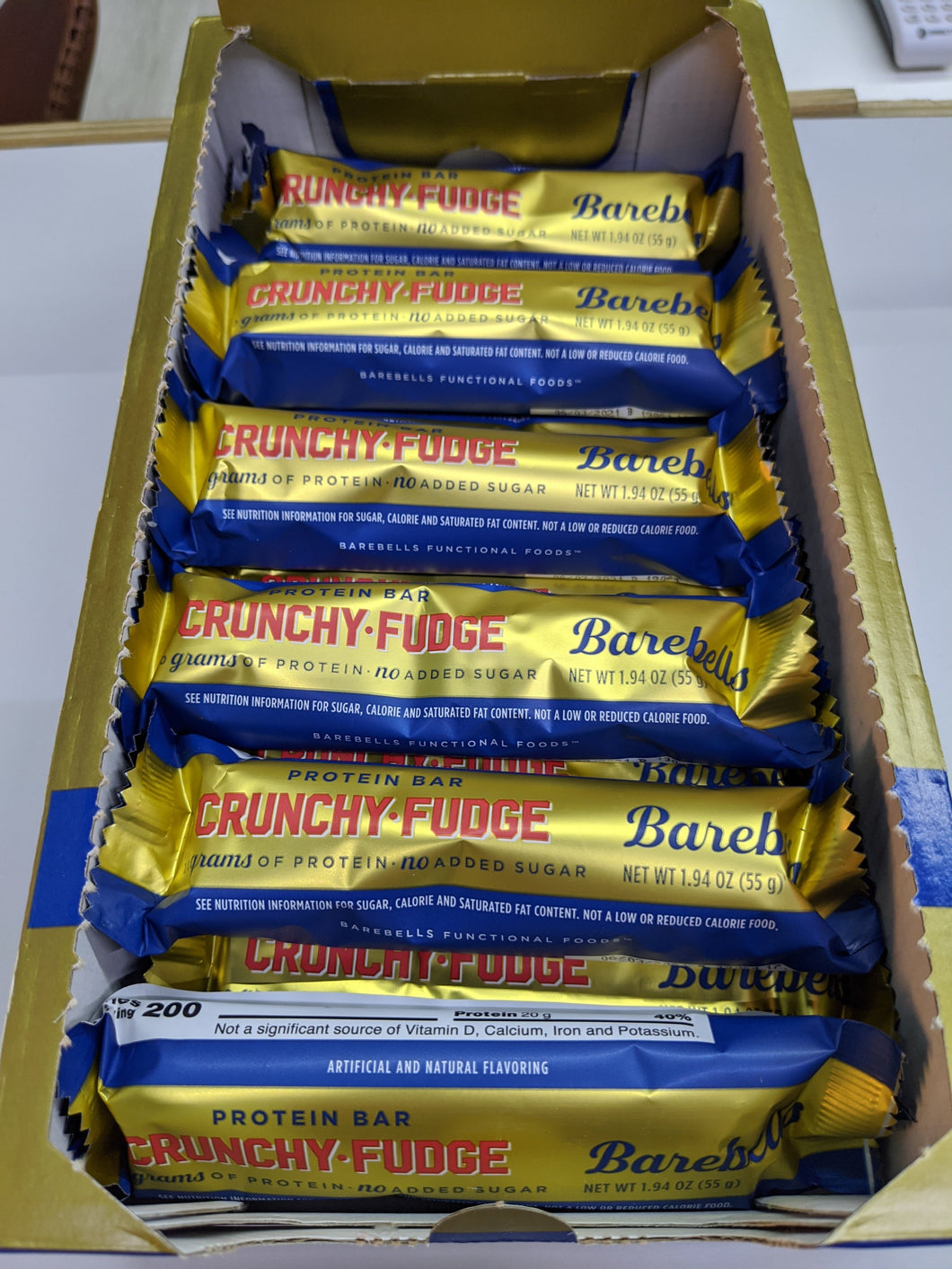 Barebell Crunchy Fudge Protein Bar