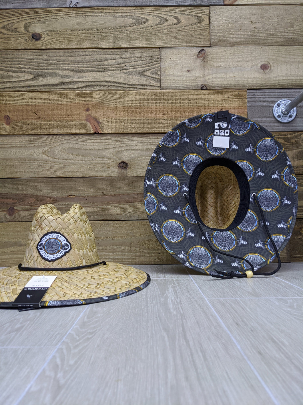 Sea Dog Logo Straw Hat