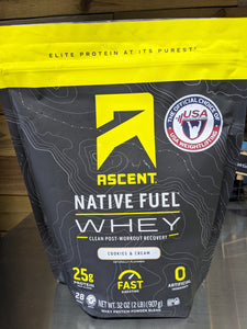 Ascent Whey Cookies and Cream