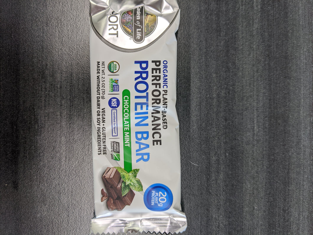 Garden of Life Performance Bar Chocolate Mint