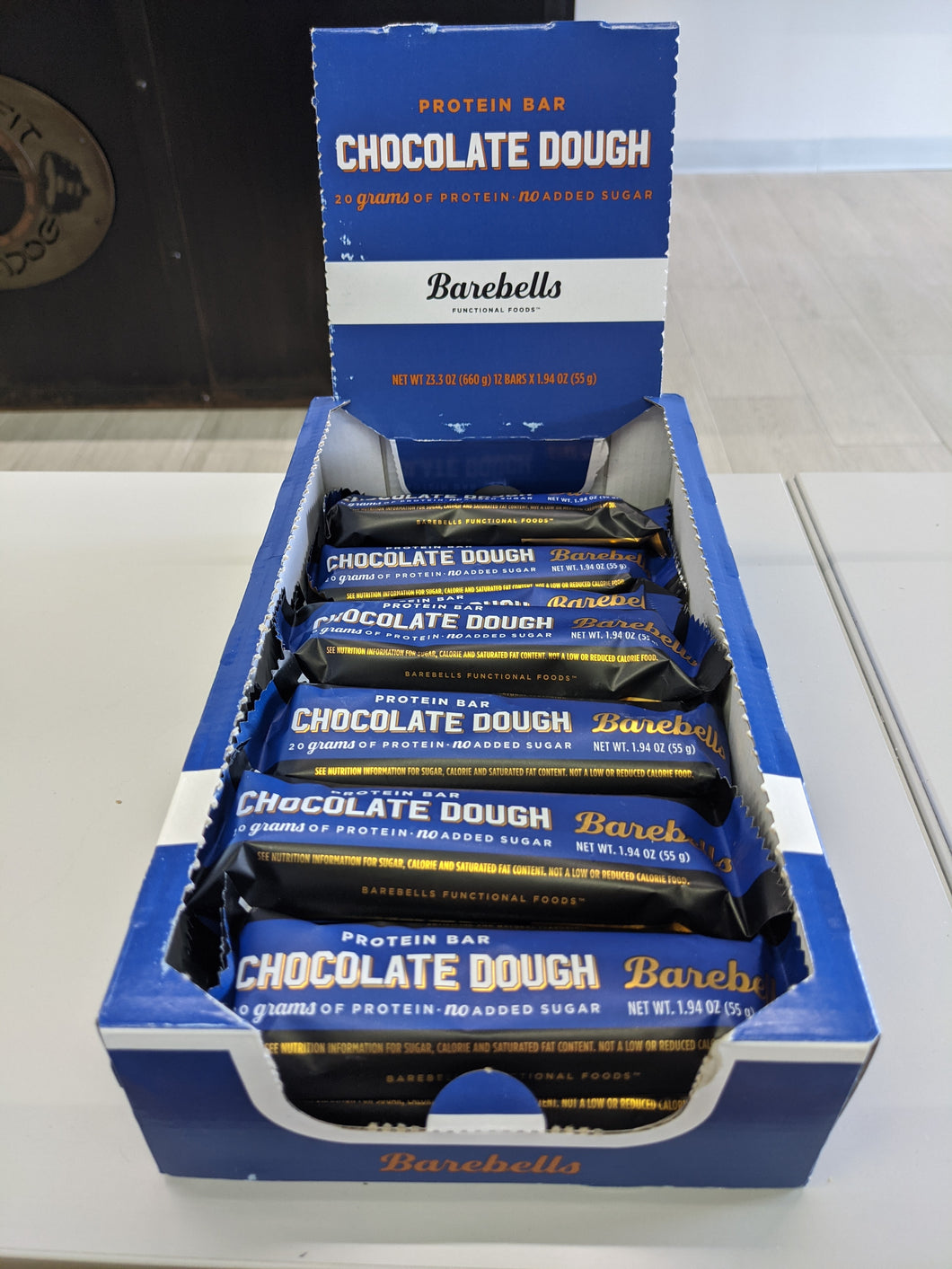 Barebell Chocolate Dough Protein Bar