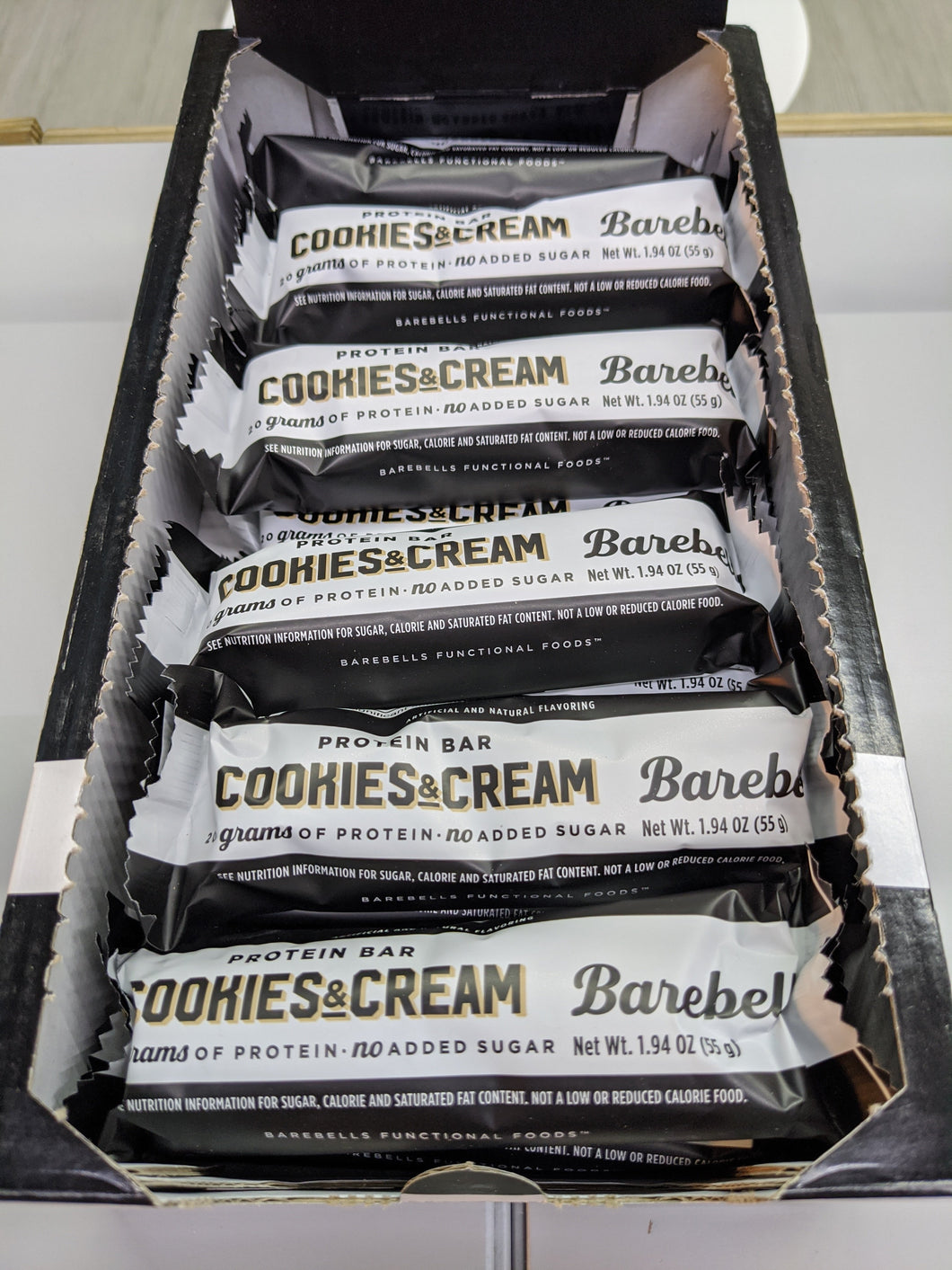 Barebell Cookies and Cream Protein Bar