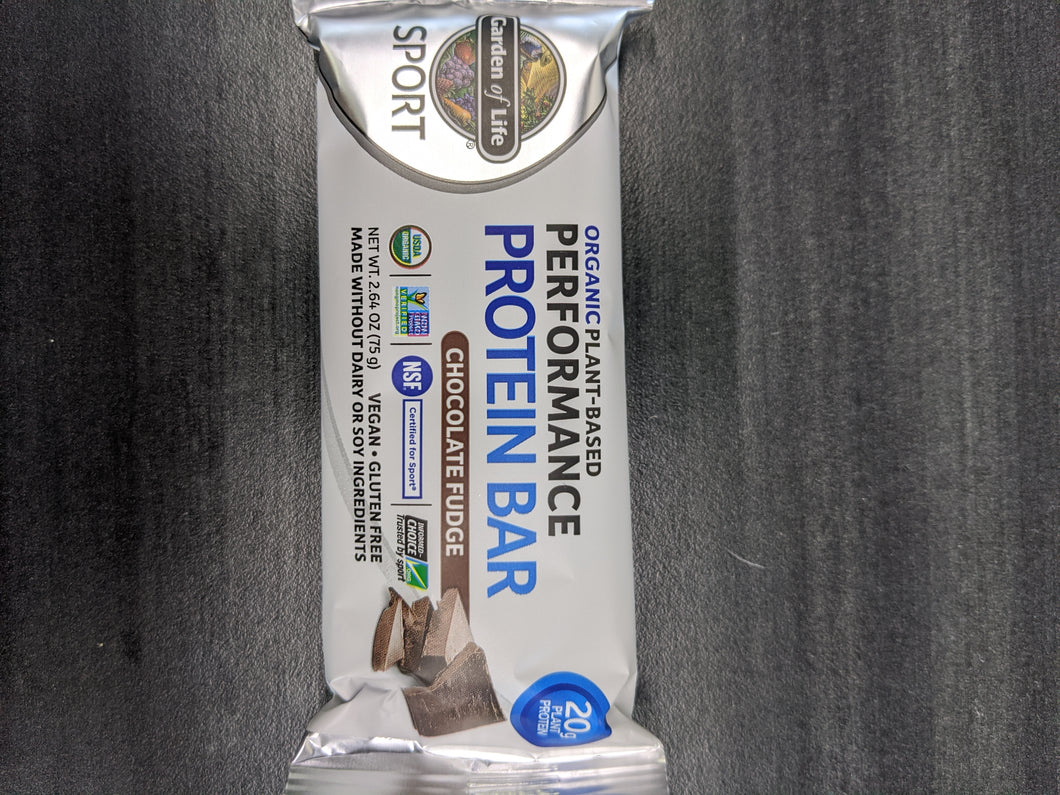 Garden of Life Performance Bar Chocolate Fudge