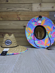 Sea Dog Floral Straw Hat