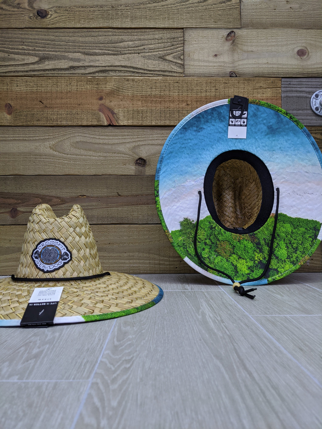 Sea Dog Ocean Straw Hat