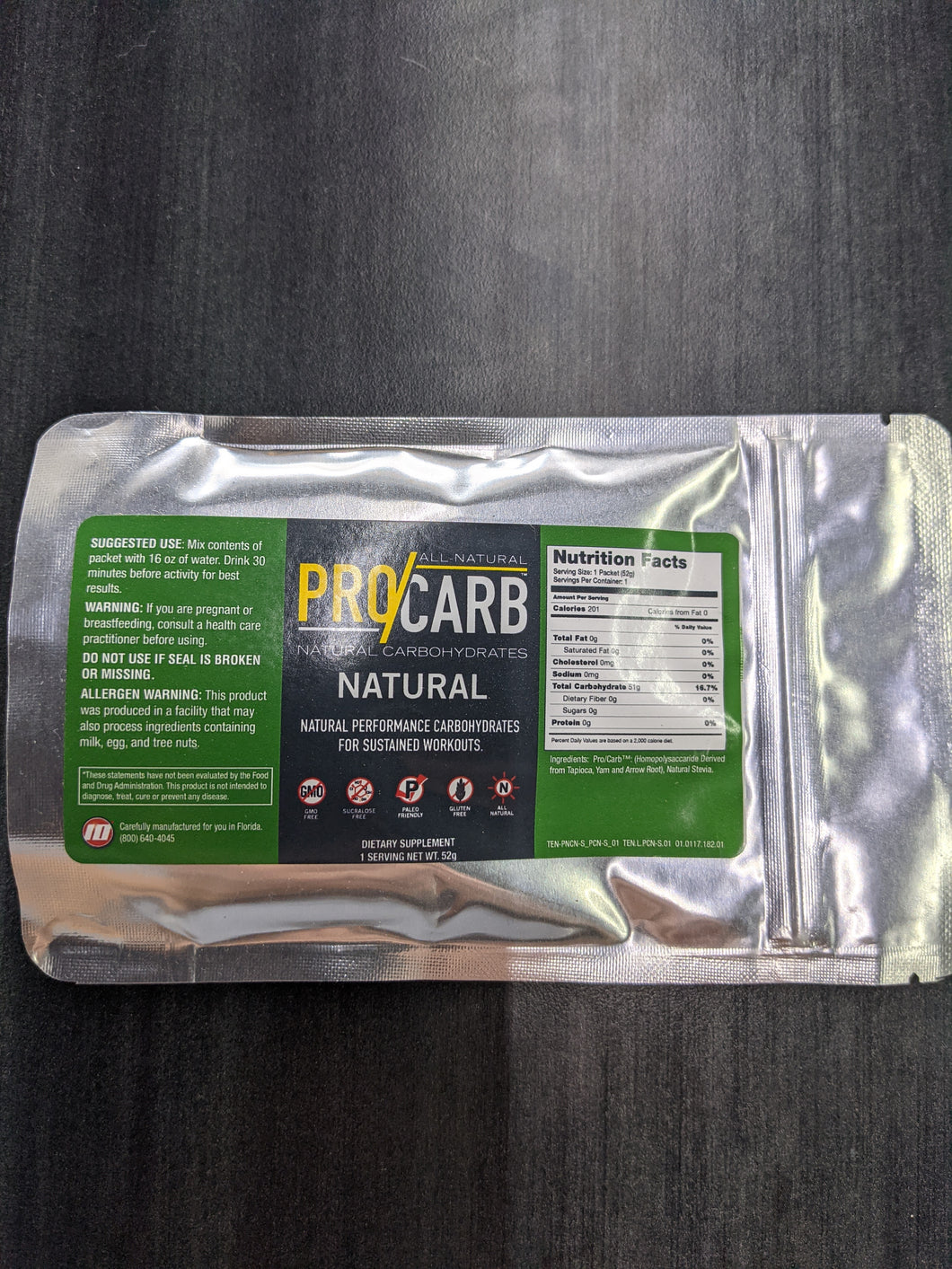 PRO CARB Single Serve