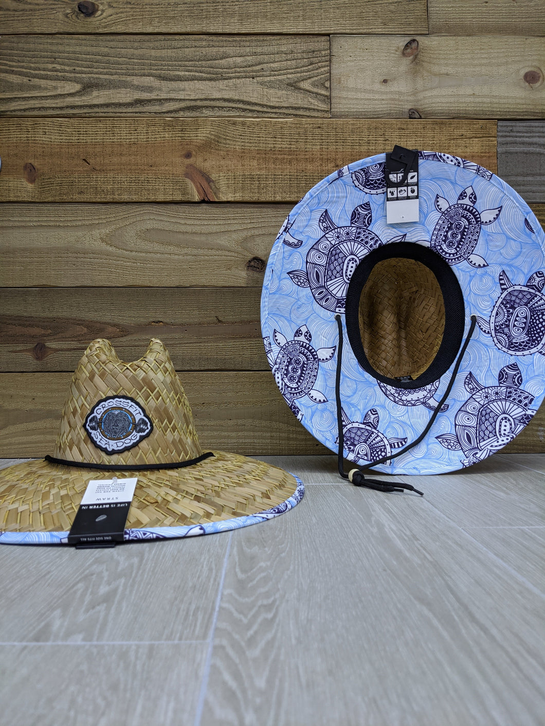Sea Dog Turtle Straw Hat