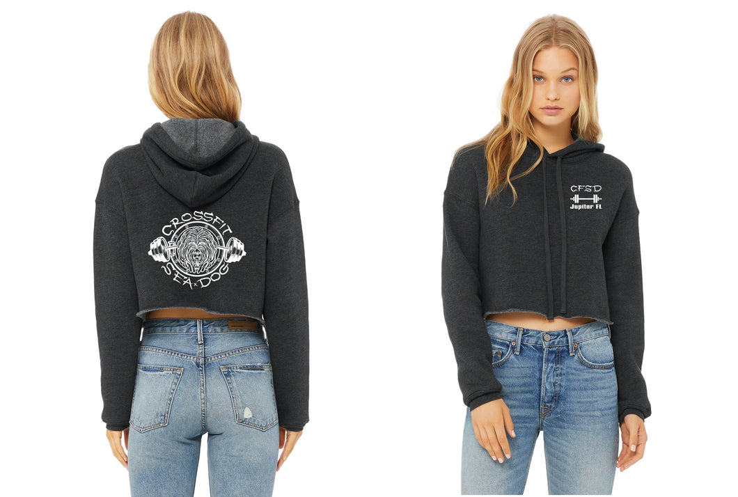 Sea Dog Crop Hoodie